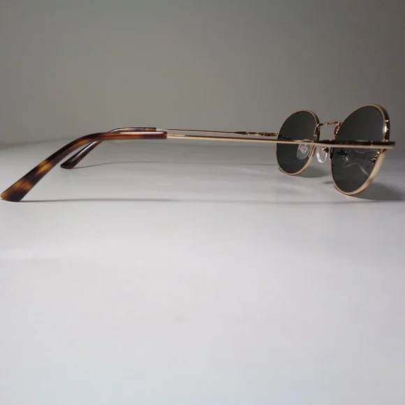 Calvin Klein CK20116S Shiny Gold Soft Tortoise New Women display picture 2
